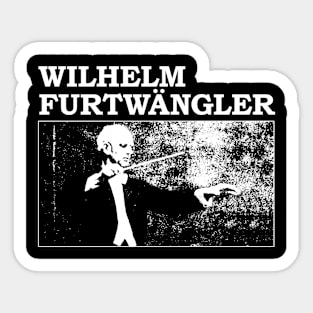 wilhelm furtwangler Sticker